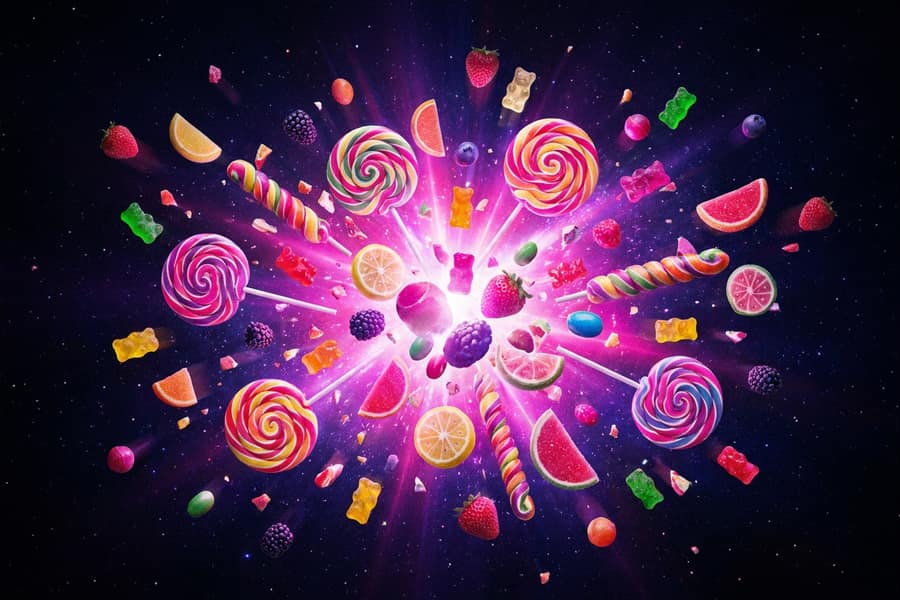 Слот Sweet Bonanza с фруктами и конфетами